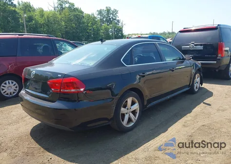 2013 Volkswagen Passat 2.5L Se from USA, damaged, VIN 1VWBP7A34DC008707